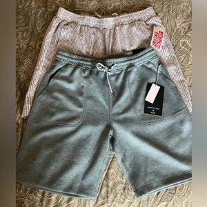 Two pair Men's Shorts medium athletic new!